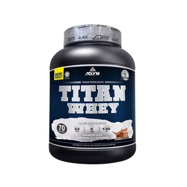 Sữa Tăng Cơ Bắp Cao Cấp Titan Whey Protein Hộp 2.1kg 70 Lần Dùng