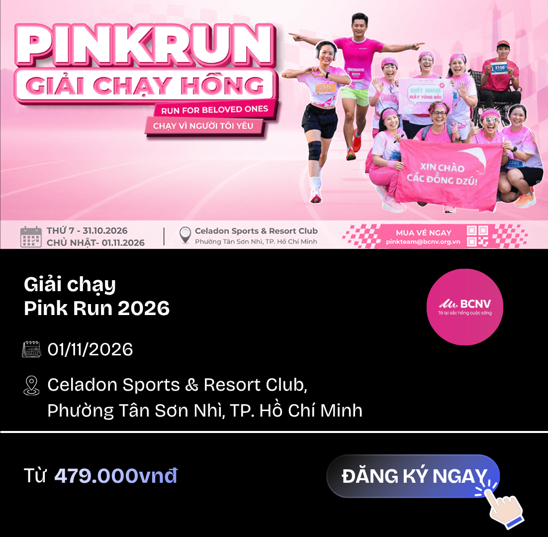 Giải chạy Pink Run 2026