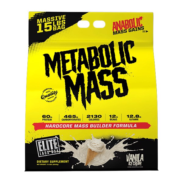 Sữa Tăng Cân Tăng Cơ Nạc Nhanh Metabolic Mass™ 6.8kg